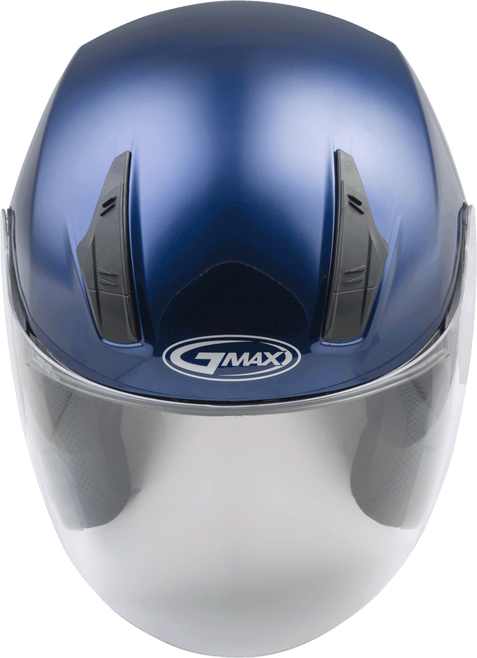 Gmax #G317497N - Of-17 Open-face Helmet Blue XL