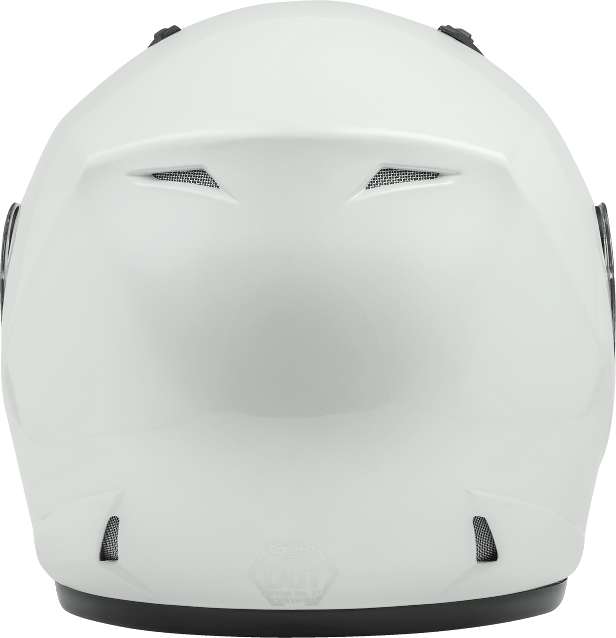 Gmax #G317085N - Of-17 Open-face Helmet Pearl White MD