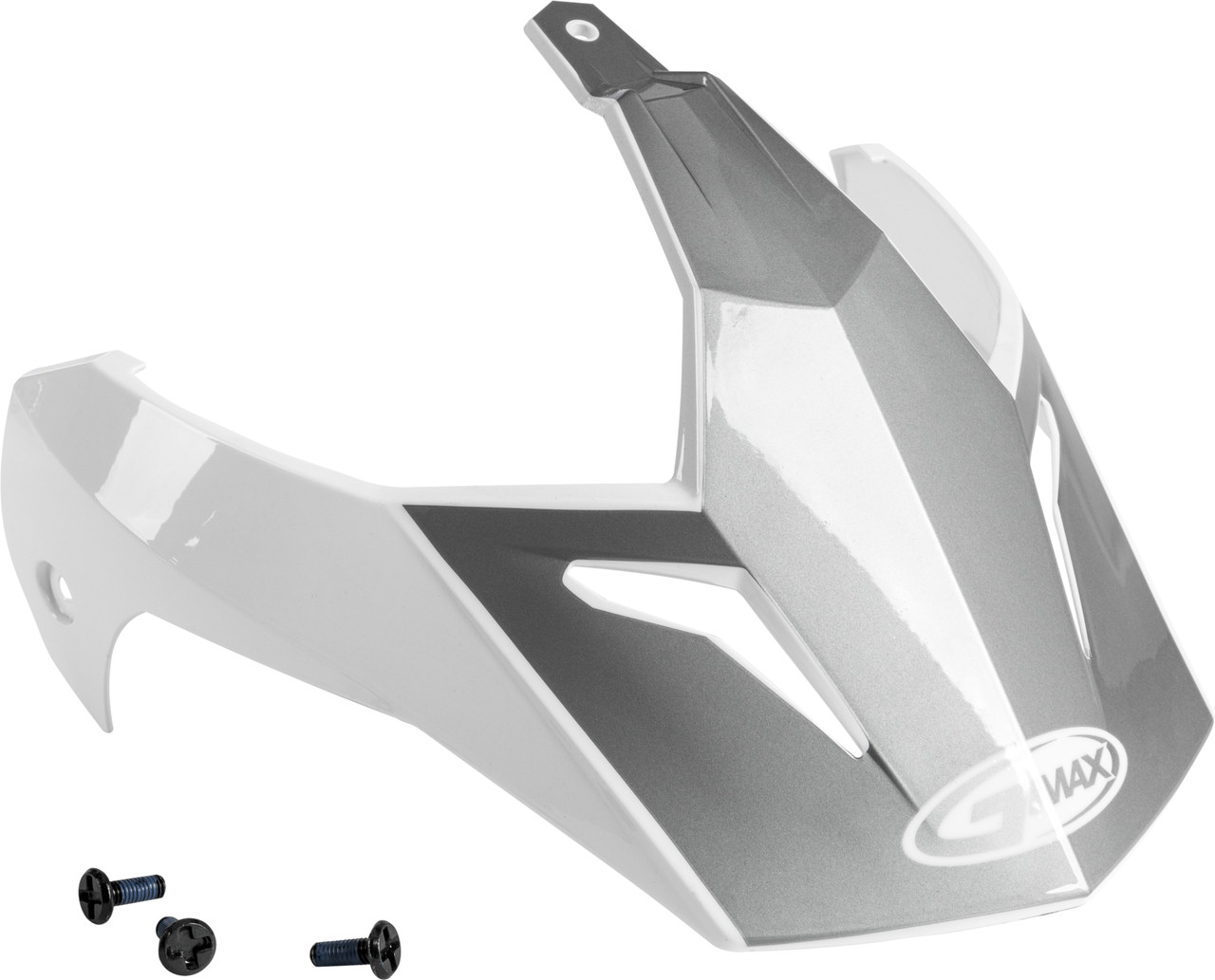 Gmax #G011098 - Visor W/Screws Scud White/Grey Gm-11