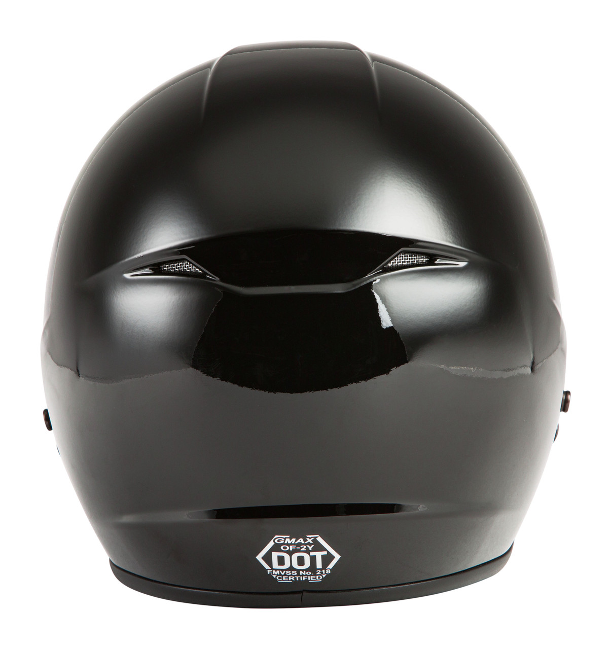 Gmax #G1020020 - Youth Of-2y Open-face Helmet Black YS