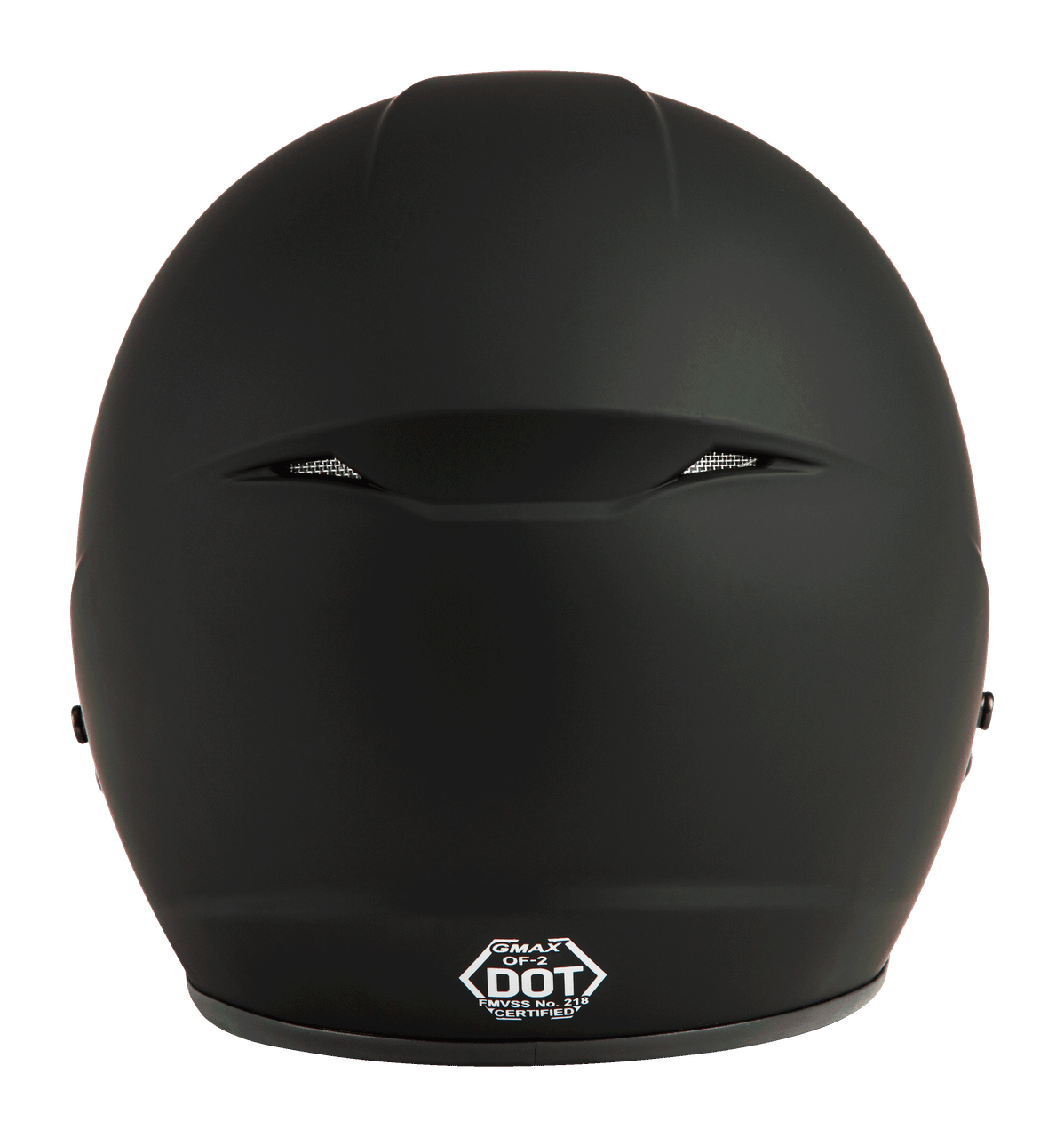 Gmax #G1020076 - Of-2 Open-face Helmet Matte Black LG