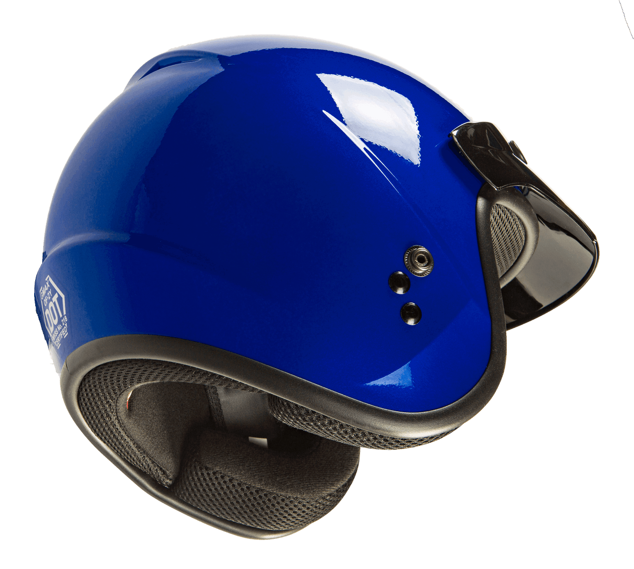 Gmax #G1020048 - Of-2 Open-face Helmet Blue 2X