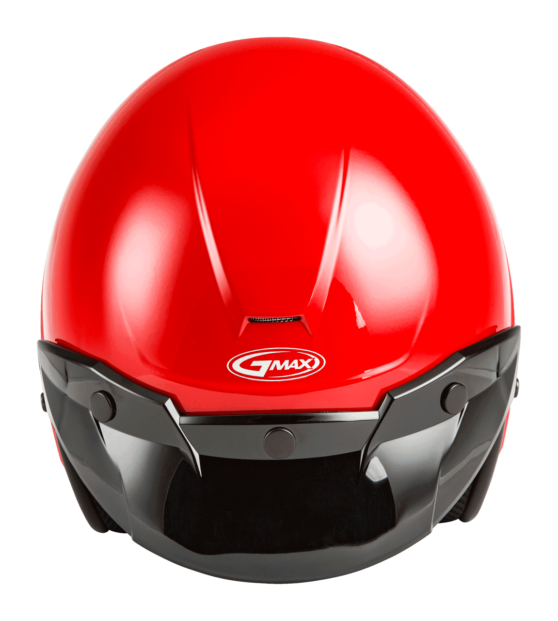 Gmax #G1020375 - Of-2 Open-face Helmet RED MD