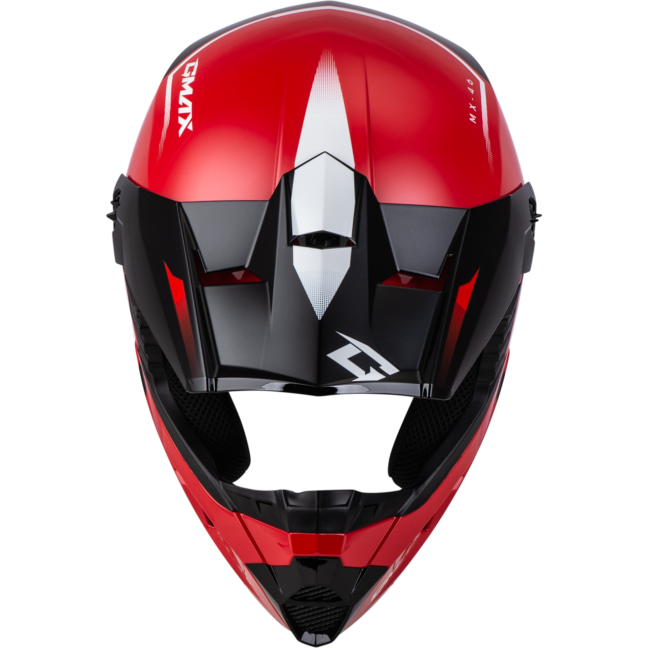 Gmax #D3464755 - Mx-46 Compound Helmet RED/Black/White MD