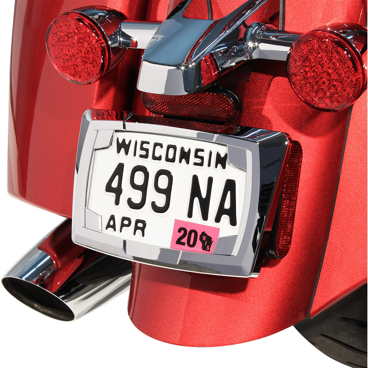 Ciro #70400 - License Plate Frame - Chrome