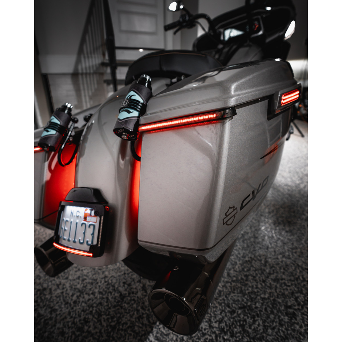 Custom Dynamics #CD-CVO-MOUNT-B - License Plate Mount - Black