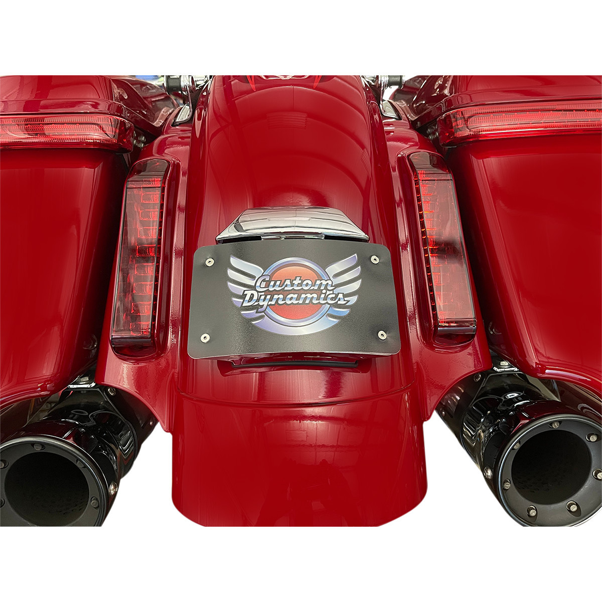 Custom Dynamics #CD-CVO-MOUNT-C - License Plate Mount - Chrome