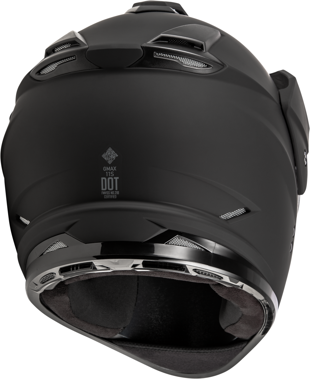 Gmax #A41100079 - Gm-11s Snow Helmet W/ Elec Shield Matte Black 3X