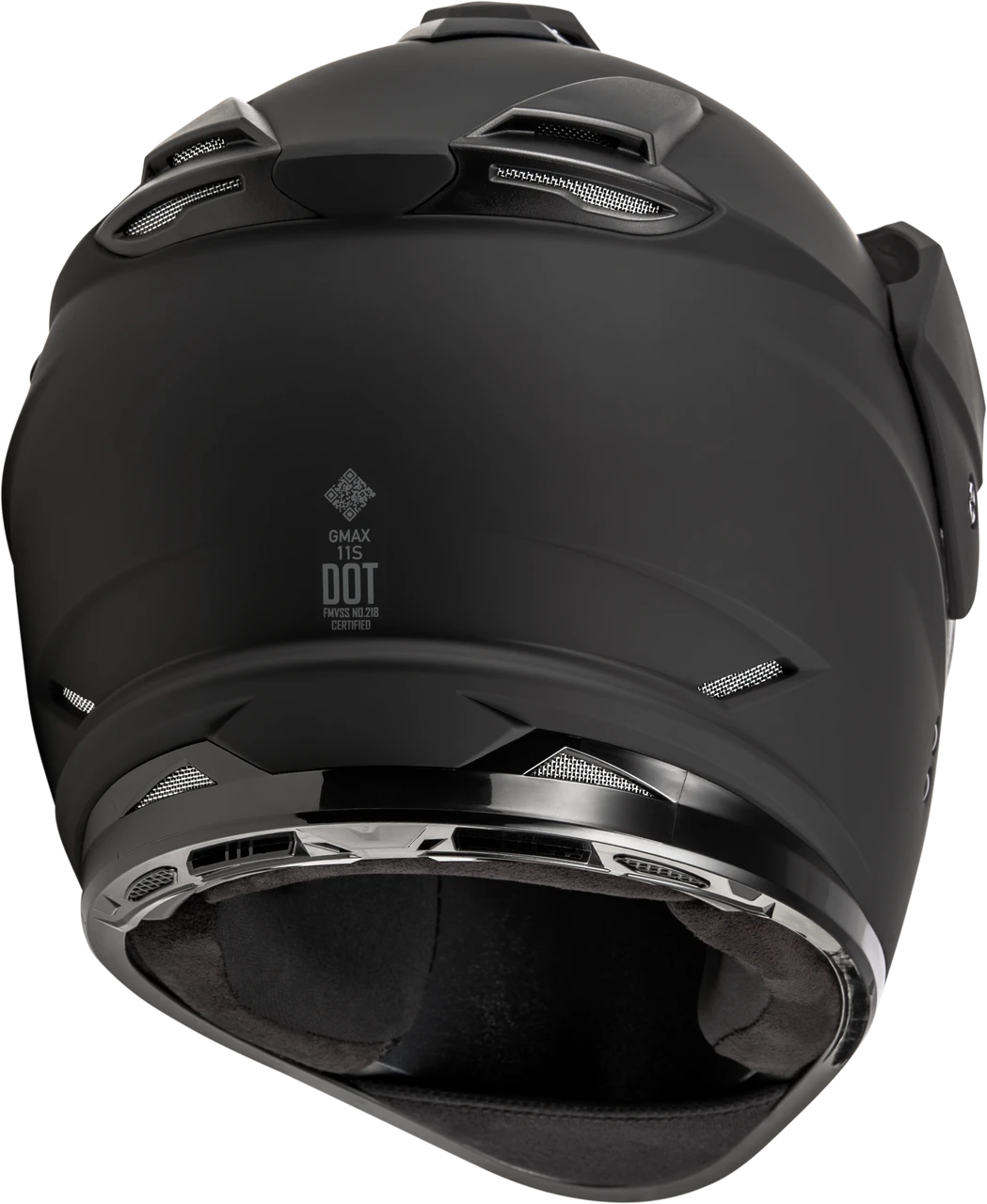 Gmax #A41100073 - Gm-11s Snow Helmet W/ Elec Shield Matte Black XS