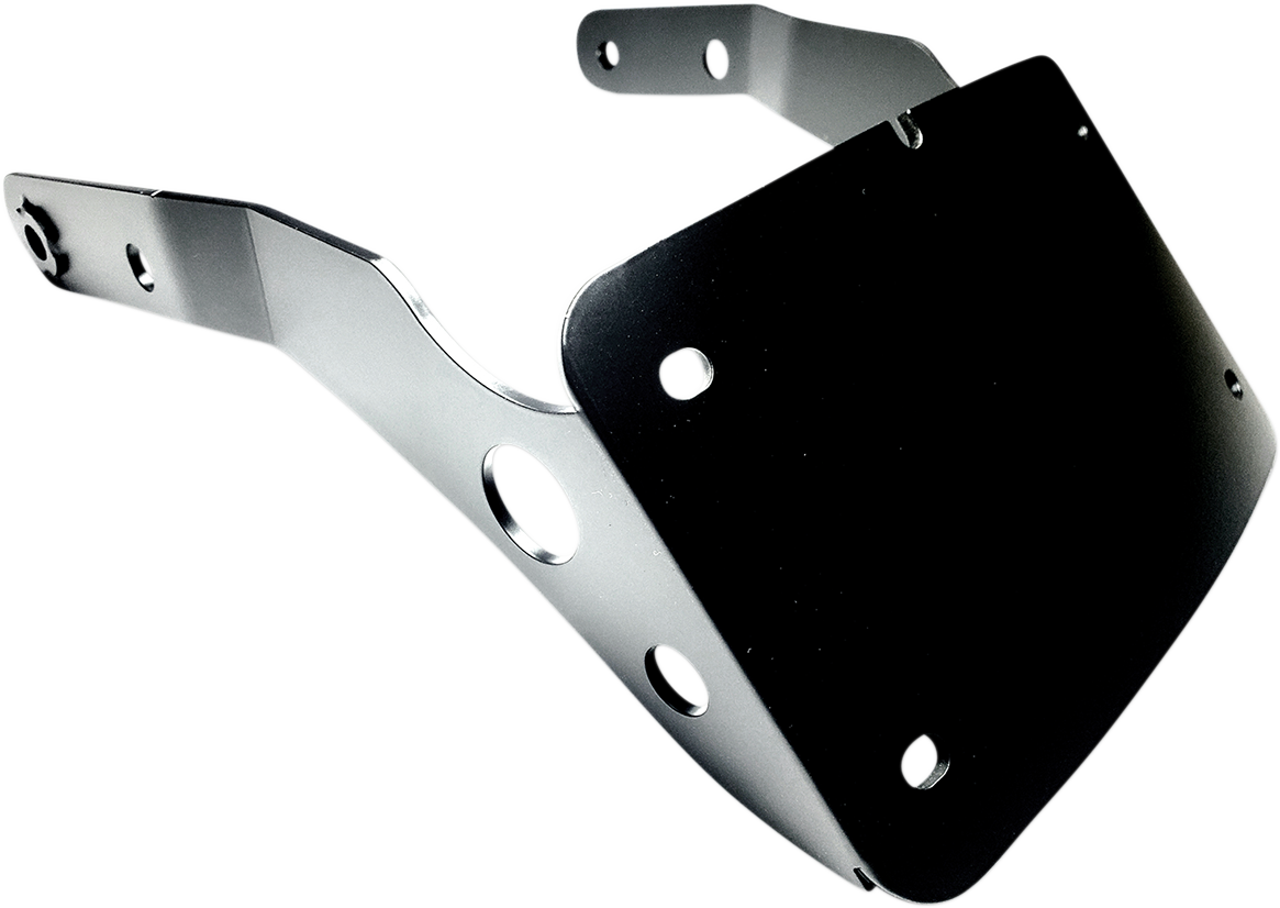 Curved License Plate Mount Harley Davidson