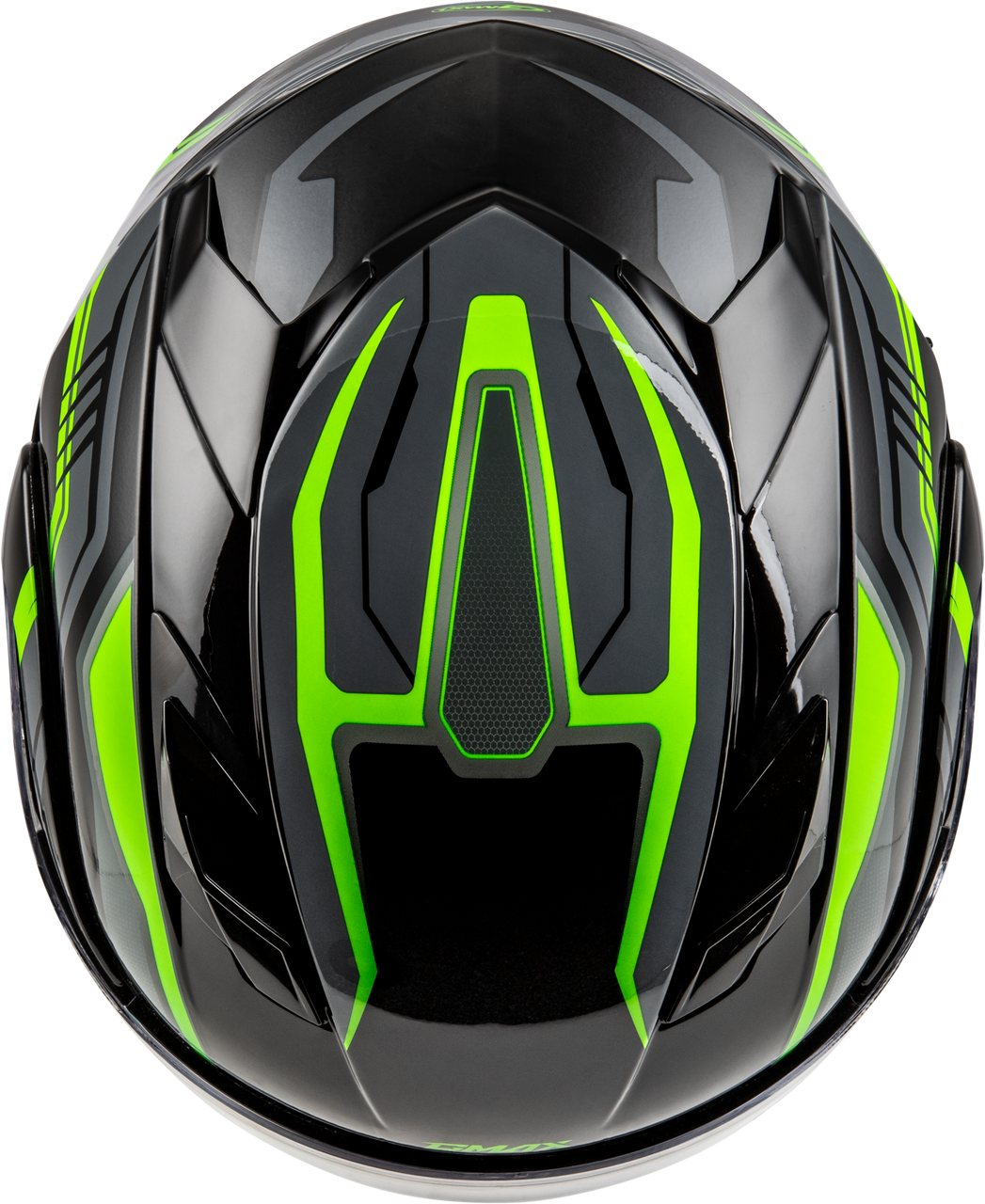 Gmax #M201391319 - Md-01s Transistor Snow Helmet Black/Grey/Green 3X