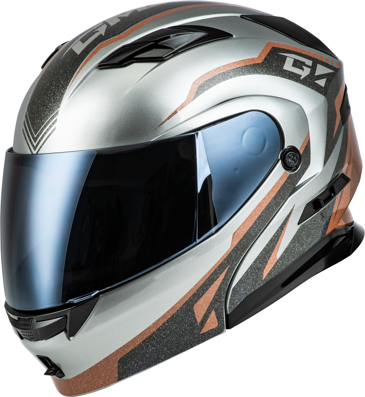 Gmax #M101381277 - Md-01 Volta Helmet Grey/Black/Copper Metallic XL