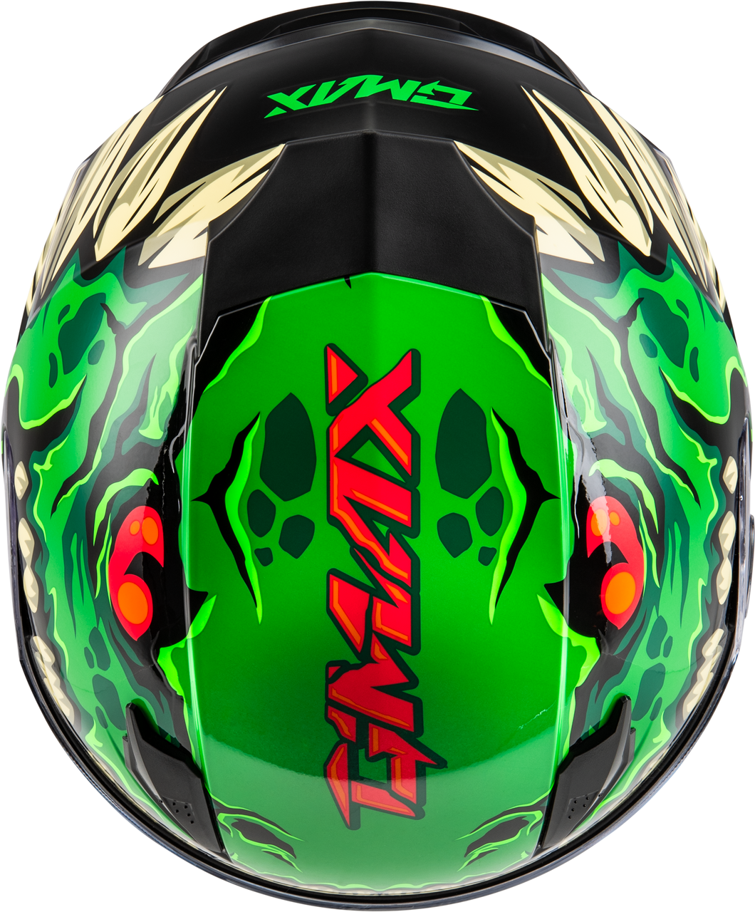 Gmax #F1499050 - Youth Gm-49y Drax Helmet Green YS