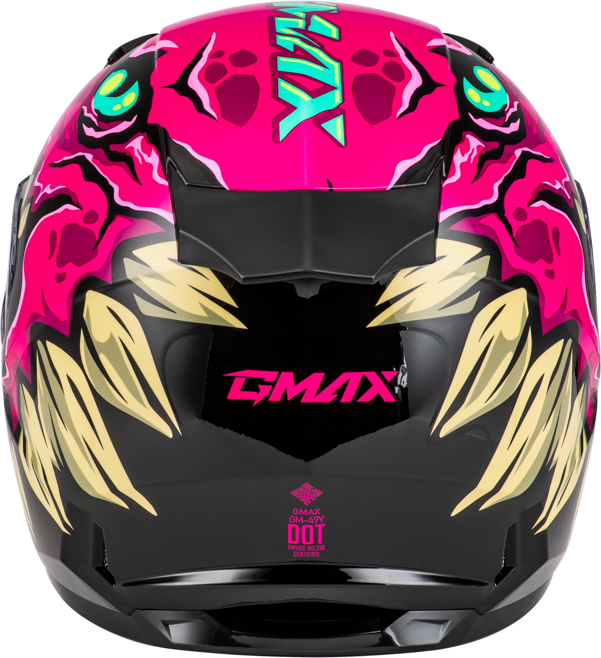 Gmax #F1499401 - Youth Gm-49y Drax Helmet Pink YM