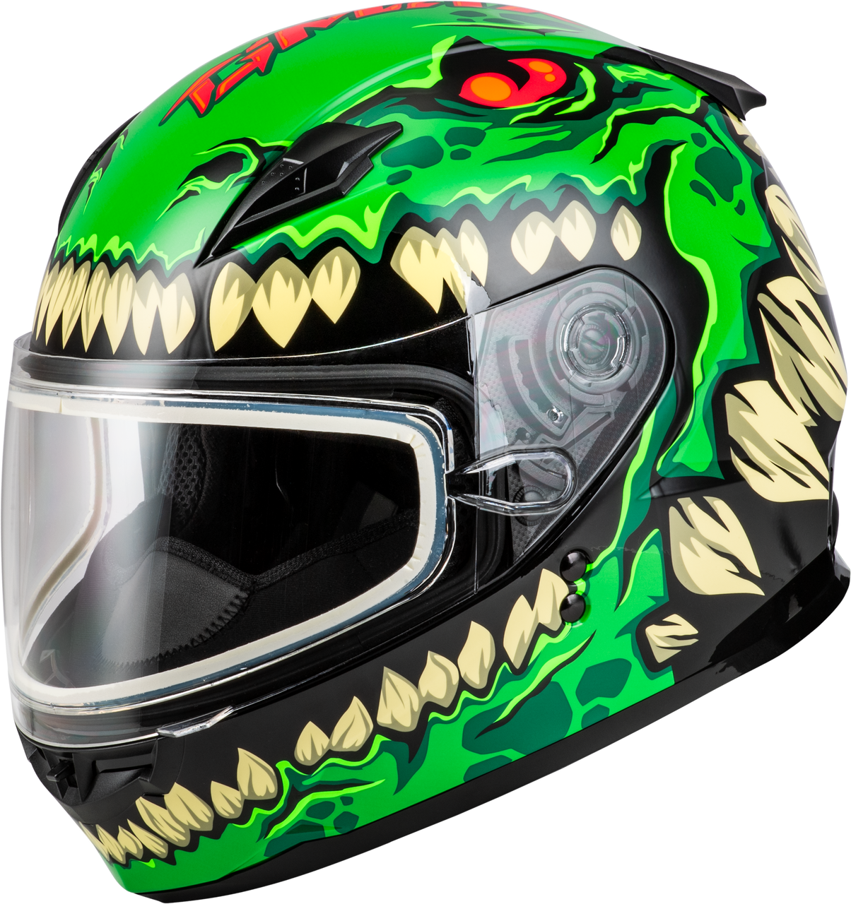 Gmax #F2499050 - Youth Gm-49y Drax Snow Helmet Green YS