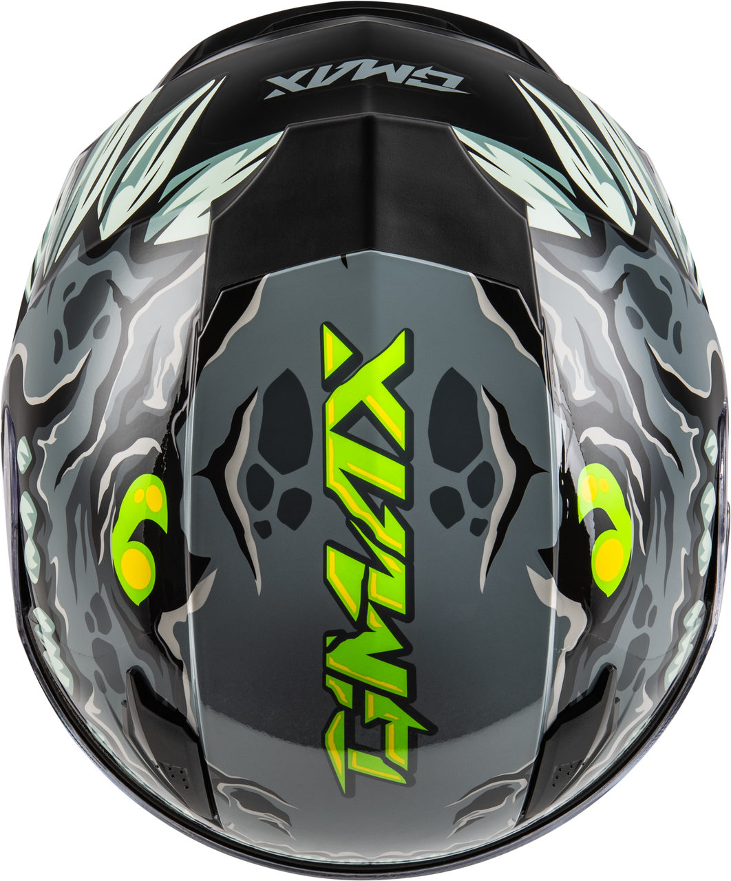 Gmax #F2499240 - Youth Gm-49y Drax Snow Helmet Grey YS