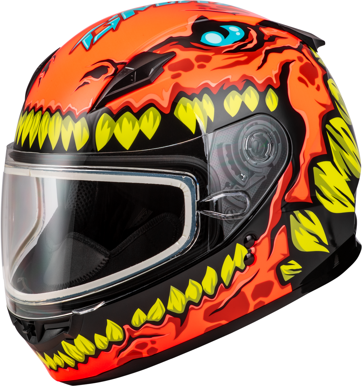 Gmax #F2499271 - Youth Gm-49y Drax Snow Helmet Orange YM