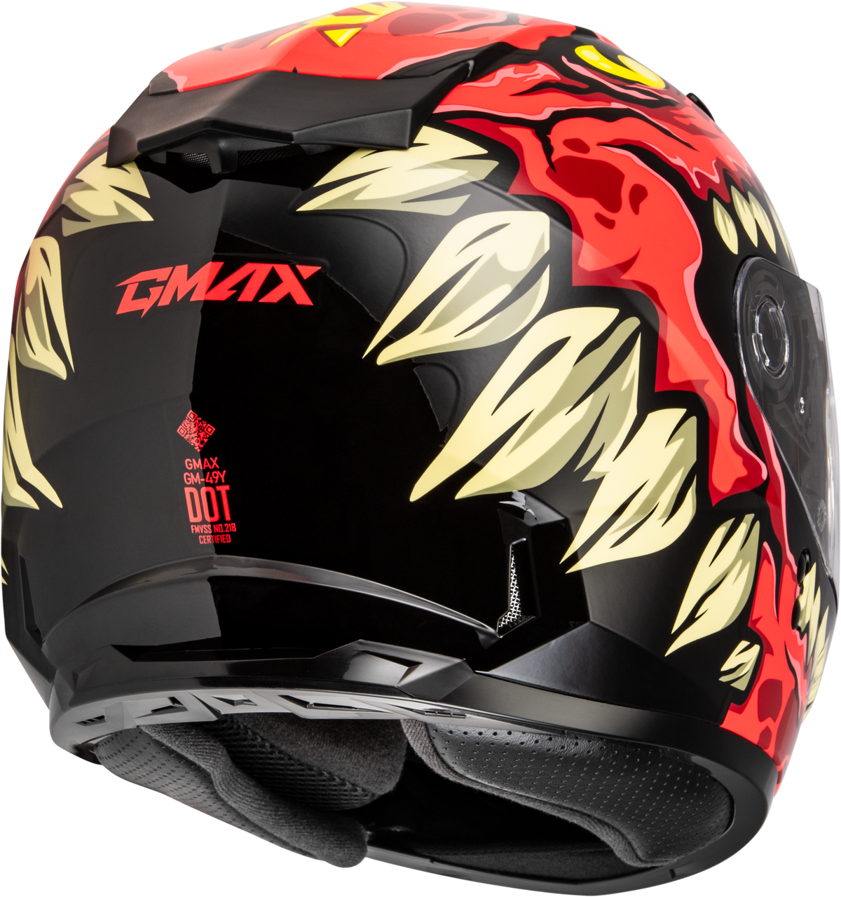 Gmax #F2499371 - Youth Gm-49y Drax Snow Helmet RED YM