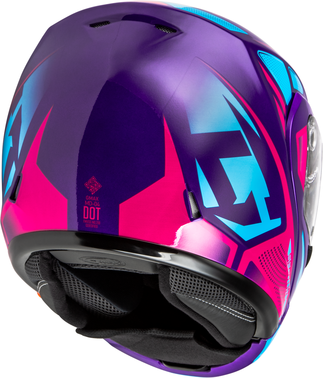 Gmax #M1043985 - Md-04 Sector Helmet Violet/Pink MD