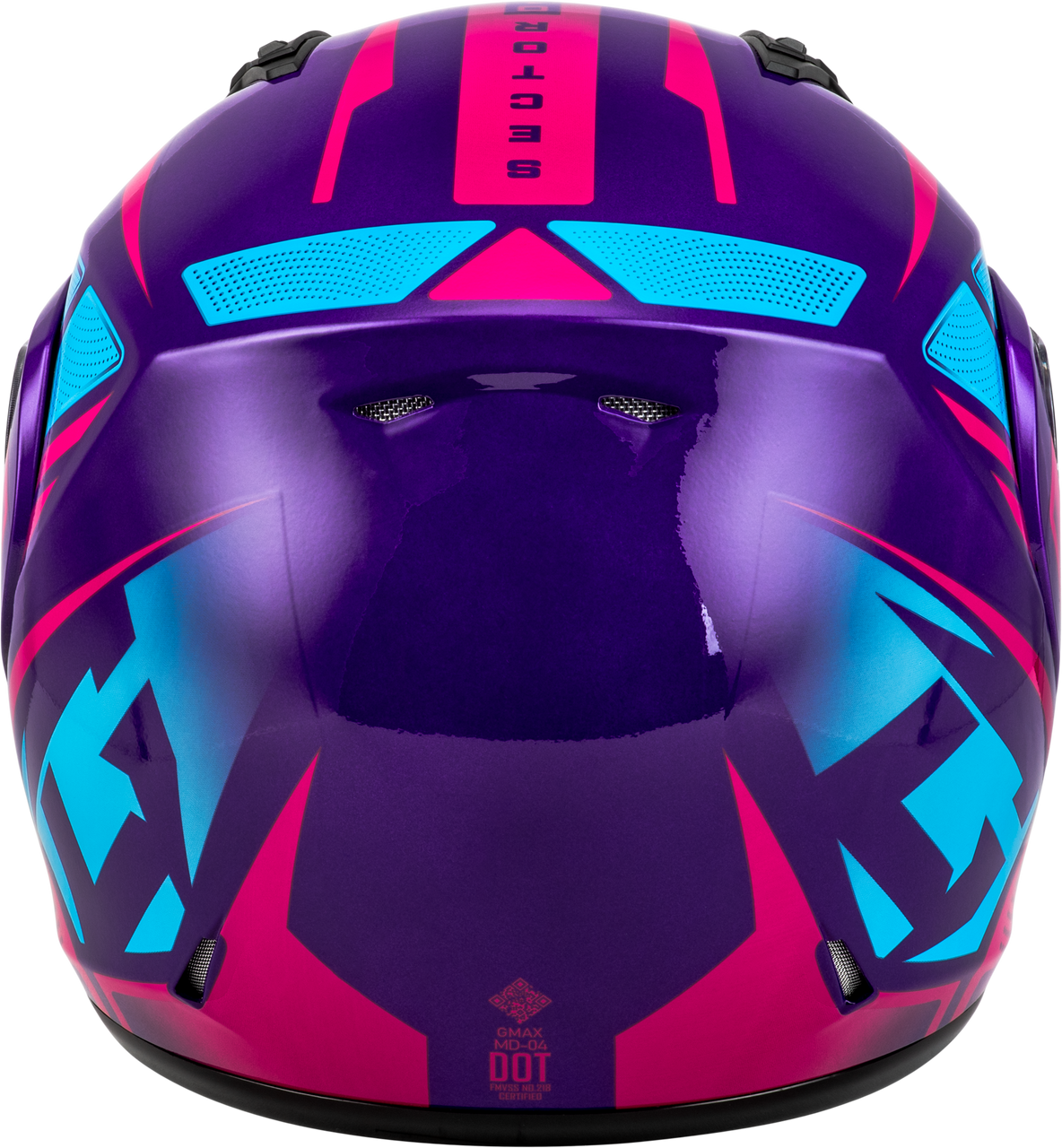 Gmax #M1043984 - Md-04 Sector Helmet Violet/Pink SM