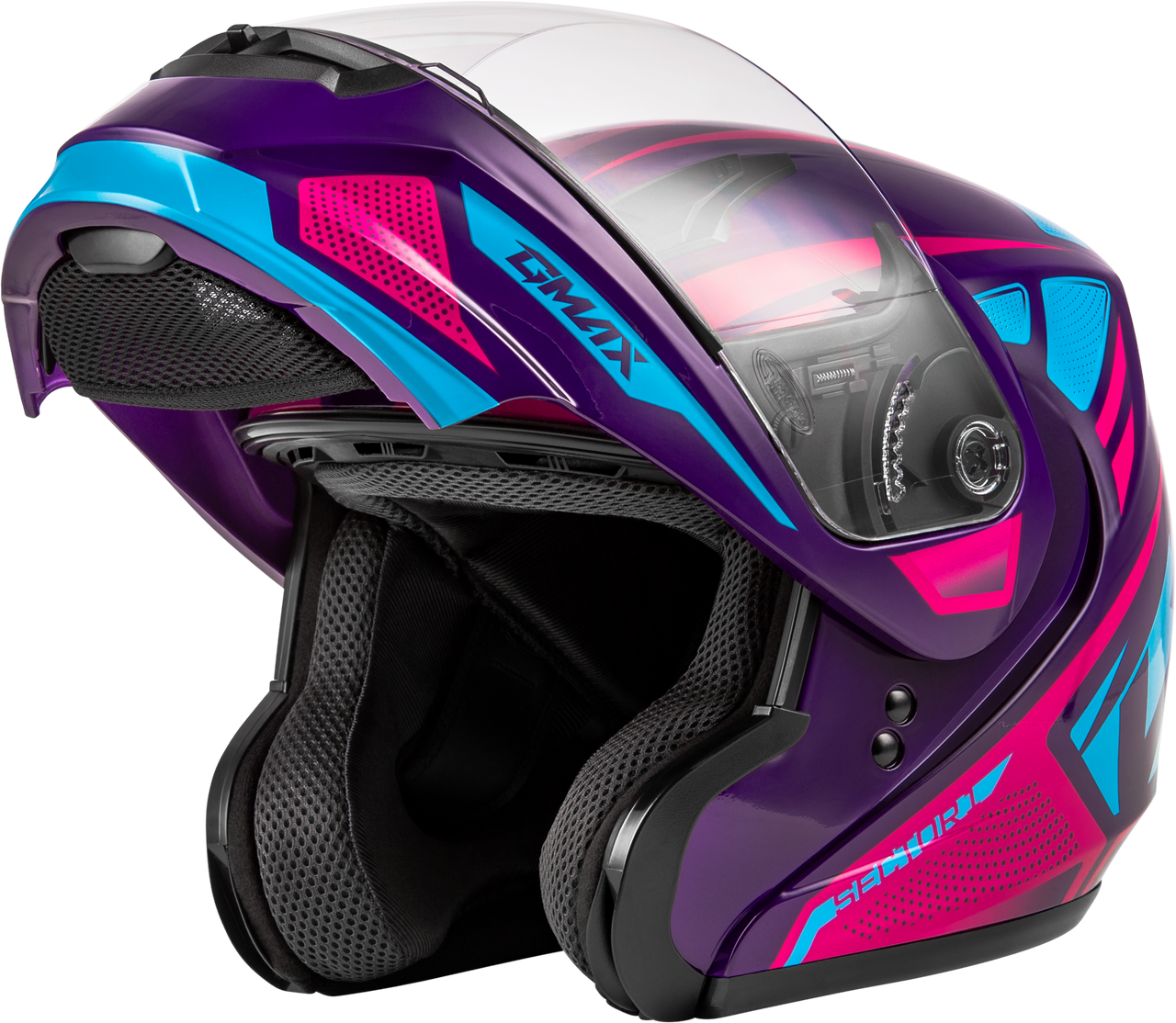 Gmax #M1043987 - Md-04 Sector Helmet Violet/Pink XL