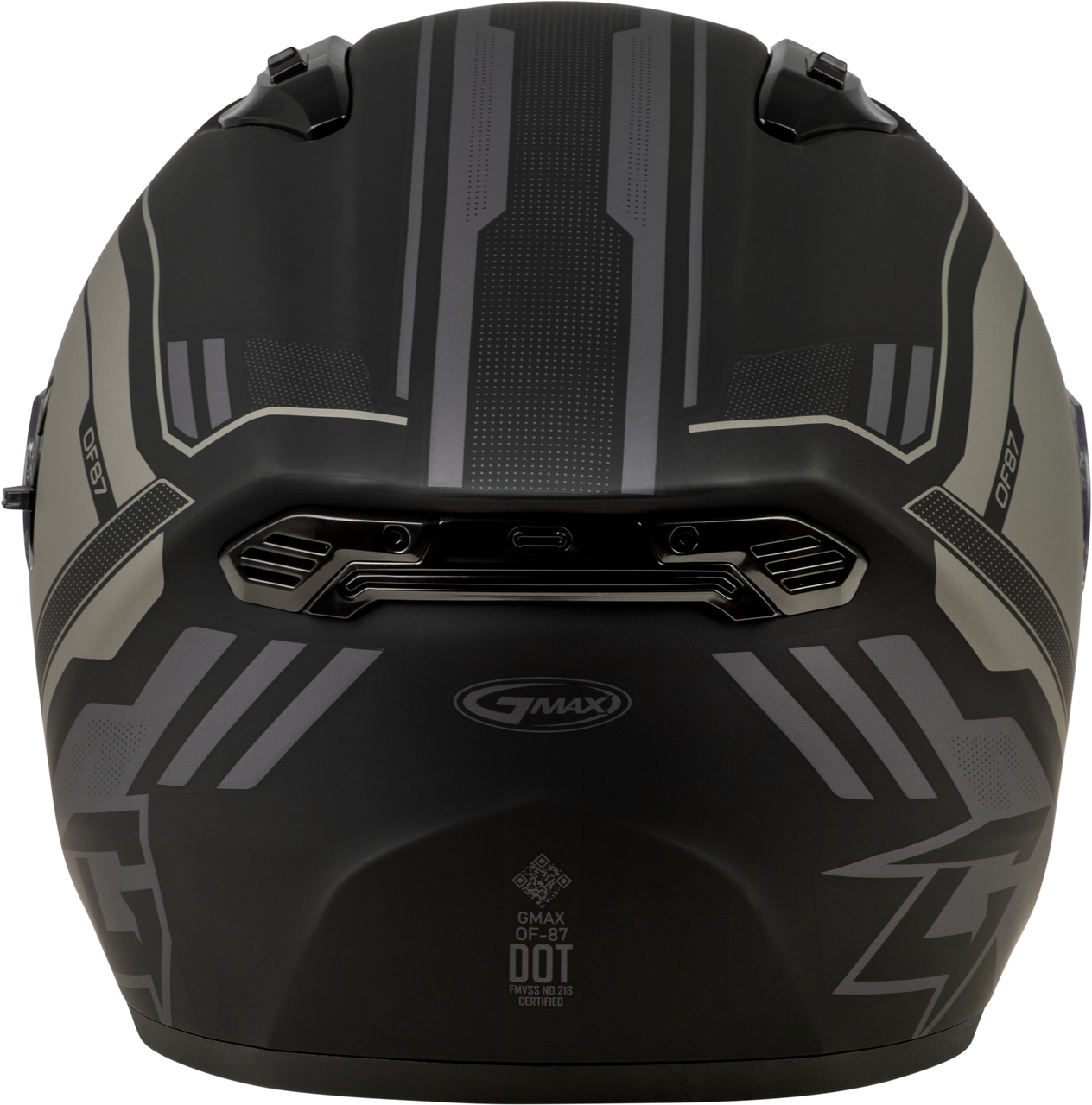 Gmax #O1287509 - Of-87 Duke Helmet Matte Black/Grey 3X