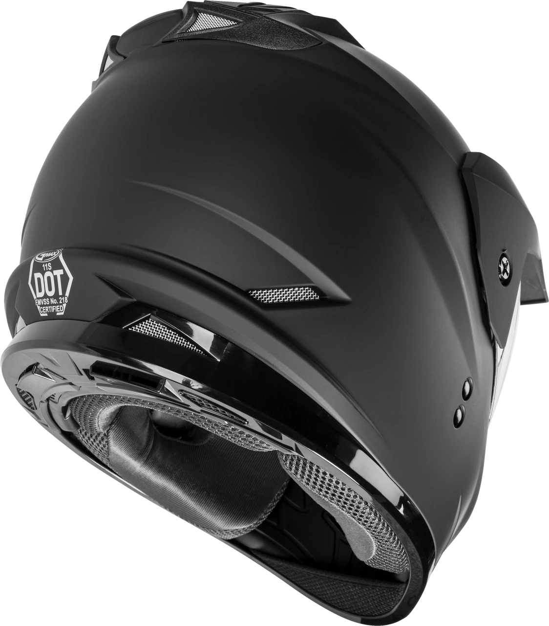 Gmax #A11100077 - Gm-11 Dual Sport Helmet Matte Black XL
