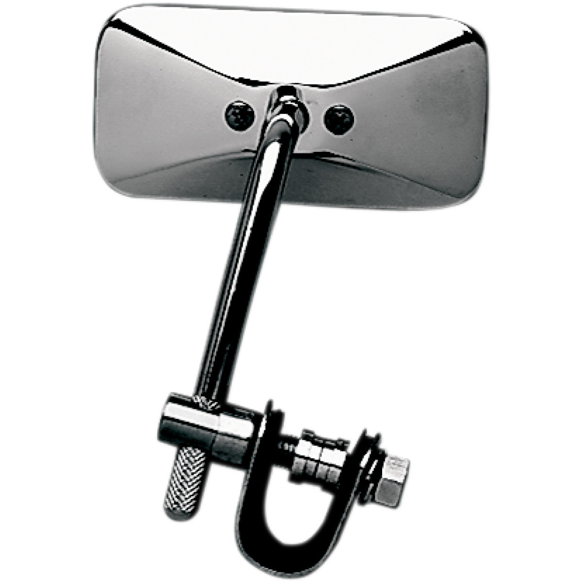 Emgo #20-34822 - Mirror - Side View - Classic/Rectangle - Standard Stem - Left/Right - Clamp-On - Each