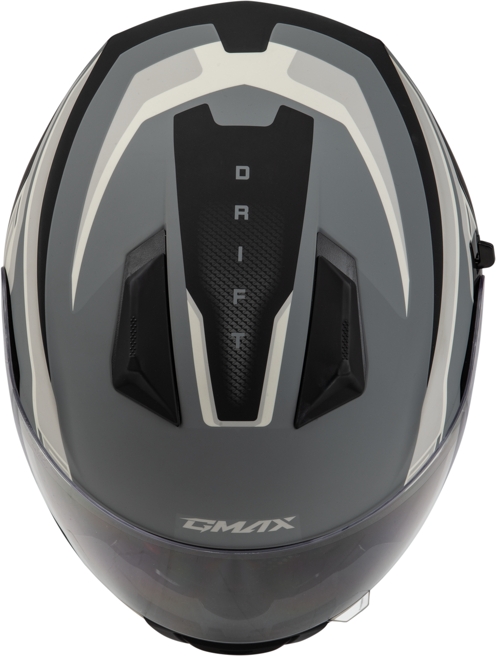 Gmax #F1181816 - Ff-18 Drift Helmet Matte Grey/Silver/Black LG