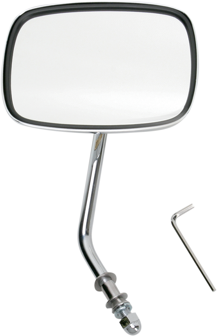 Live to Ride Mirror - Gold/Chrome - Right