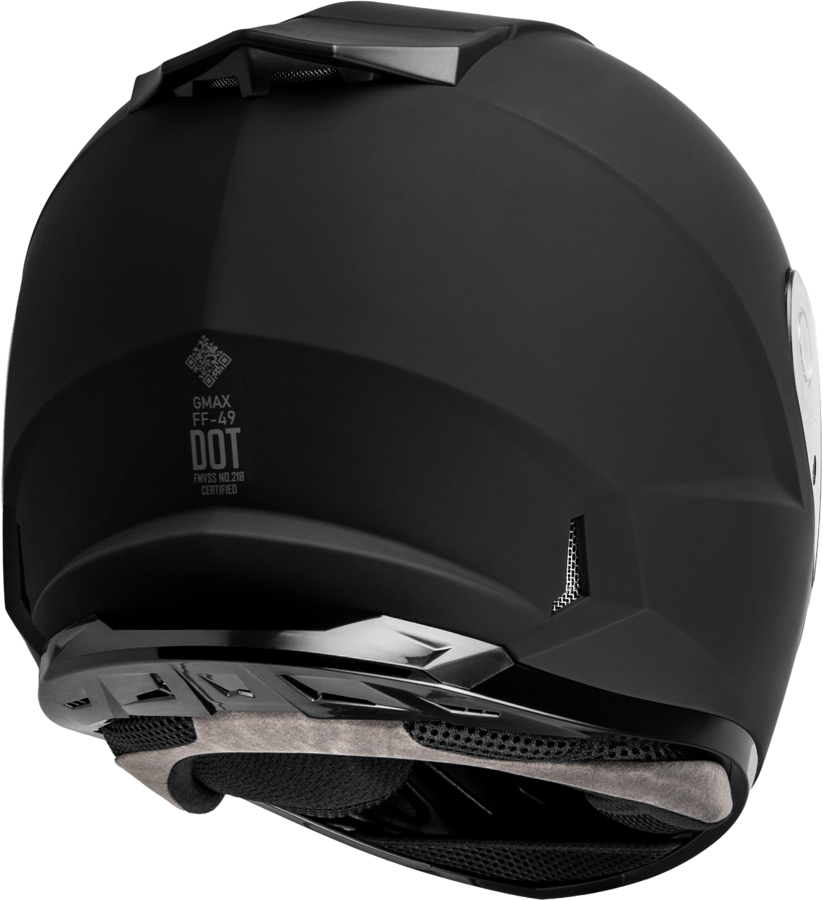 Gmax #G7490074 - Ff-49 Solid Helmets Matte Black SM