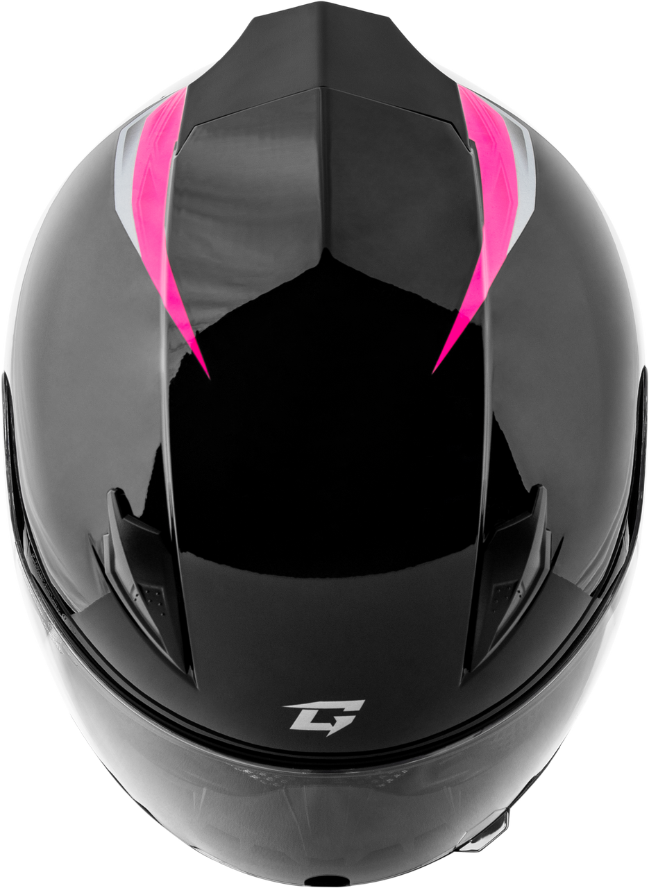 Gmax #F1498403 - Ff-49 Syth Helmet Black/Pink XS