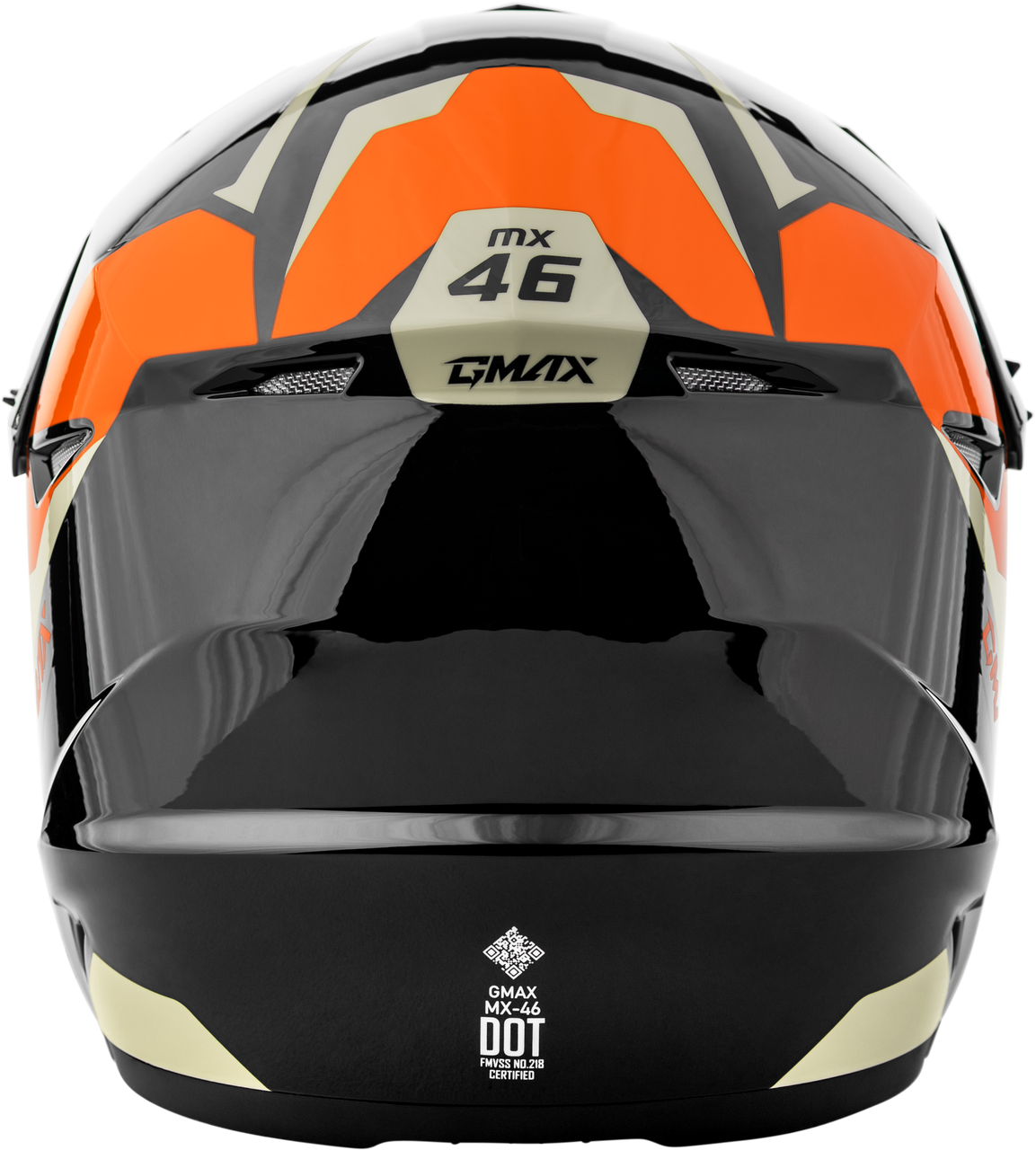 Gmax #D3465494 - Mx-46 Cyclus Hemet Black/Orange SM