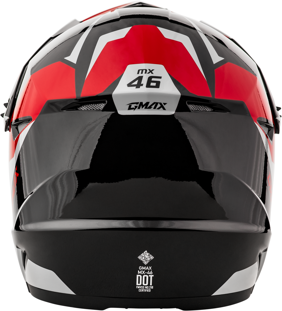 Gmax #D3465157 - Mx-46 Cyclus Hemet Black/RED XL
