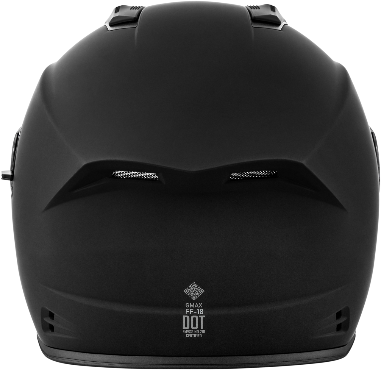 Gmax #F1180074 - Ff-18 Solid Helmets Matte Black SM