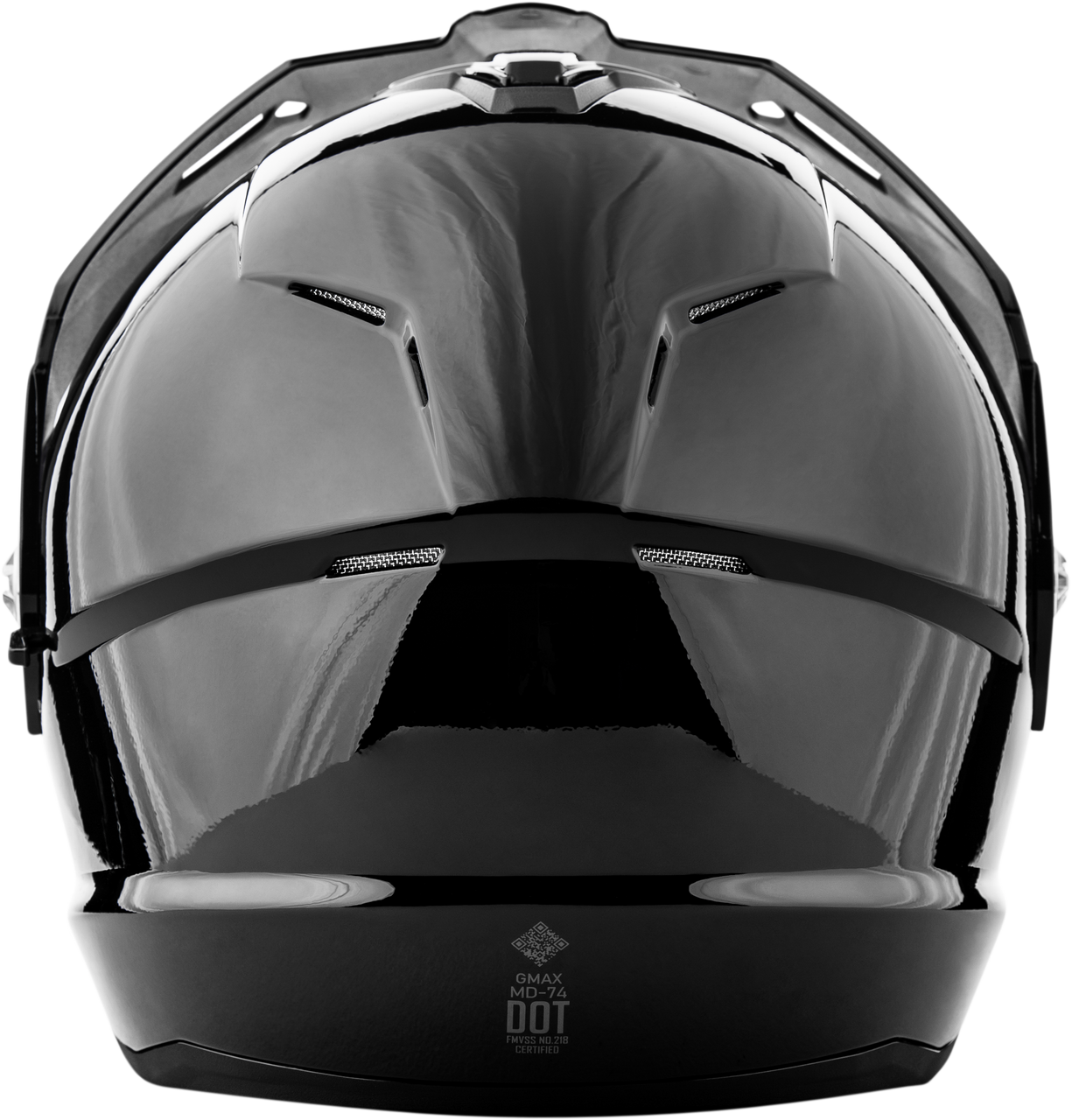 Gmax #M1740028R - Md-74 Solid Helmets Black 2X