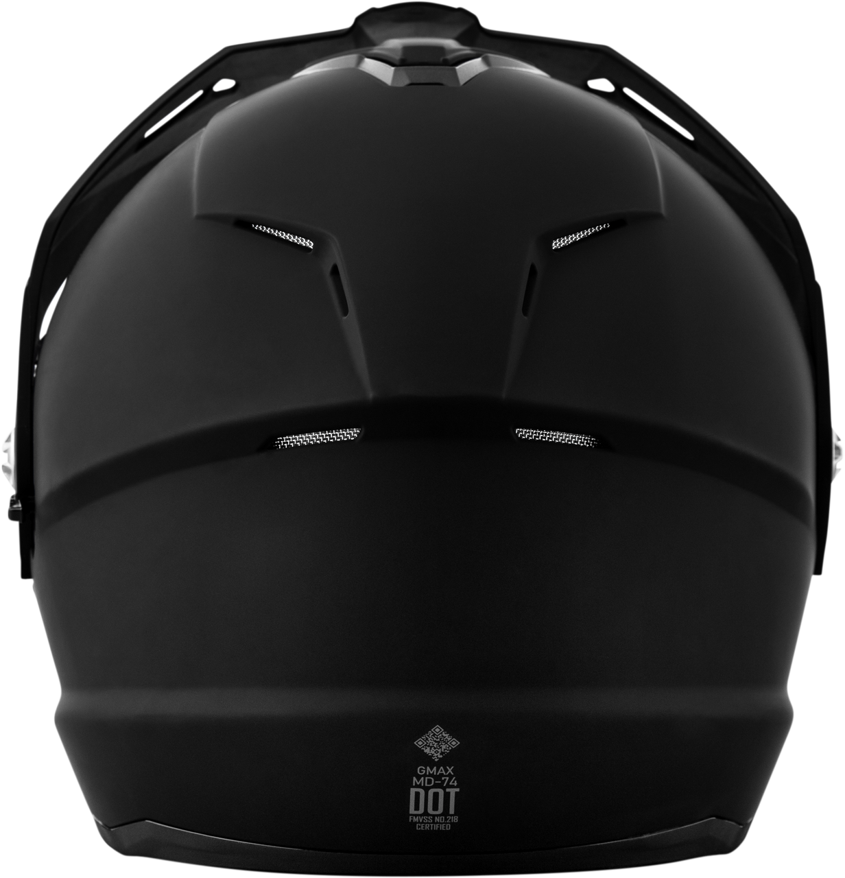 Gmax #M1740073R - Md-74 Solid Helmets Matte Black XS