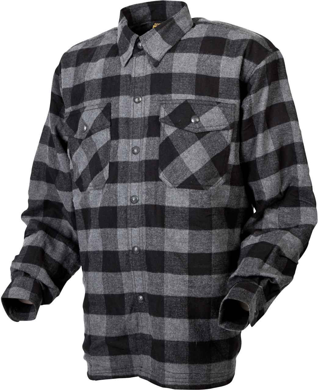 Scorpion EXO #13403-7 - Covert Moto Flannel Black/Grey 2X