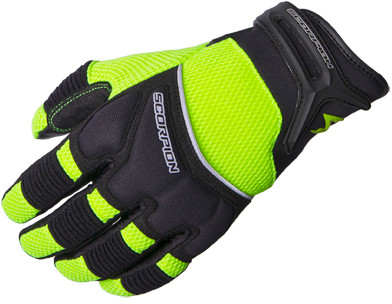 Scorpion EXO #G19-505 - Cool Hand II Gloves Neon LG