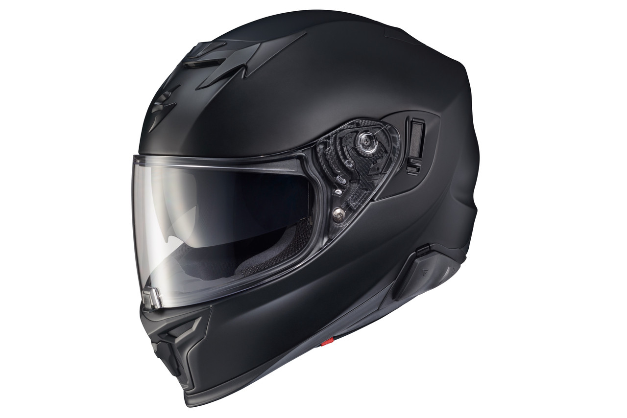 Scorpion EXO #T52EC-0104 - Exo-t520 Exo-com Helmet Matte Black MD