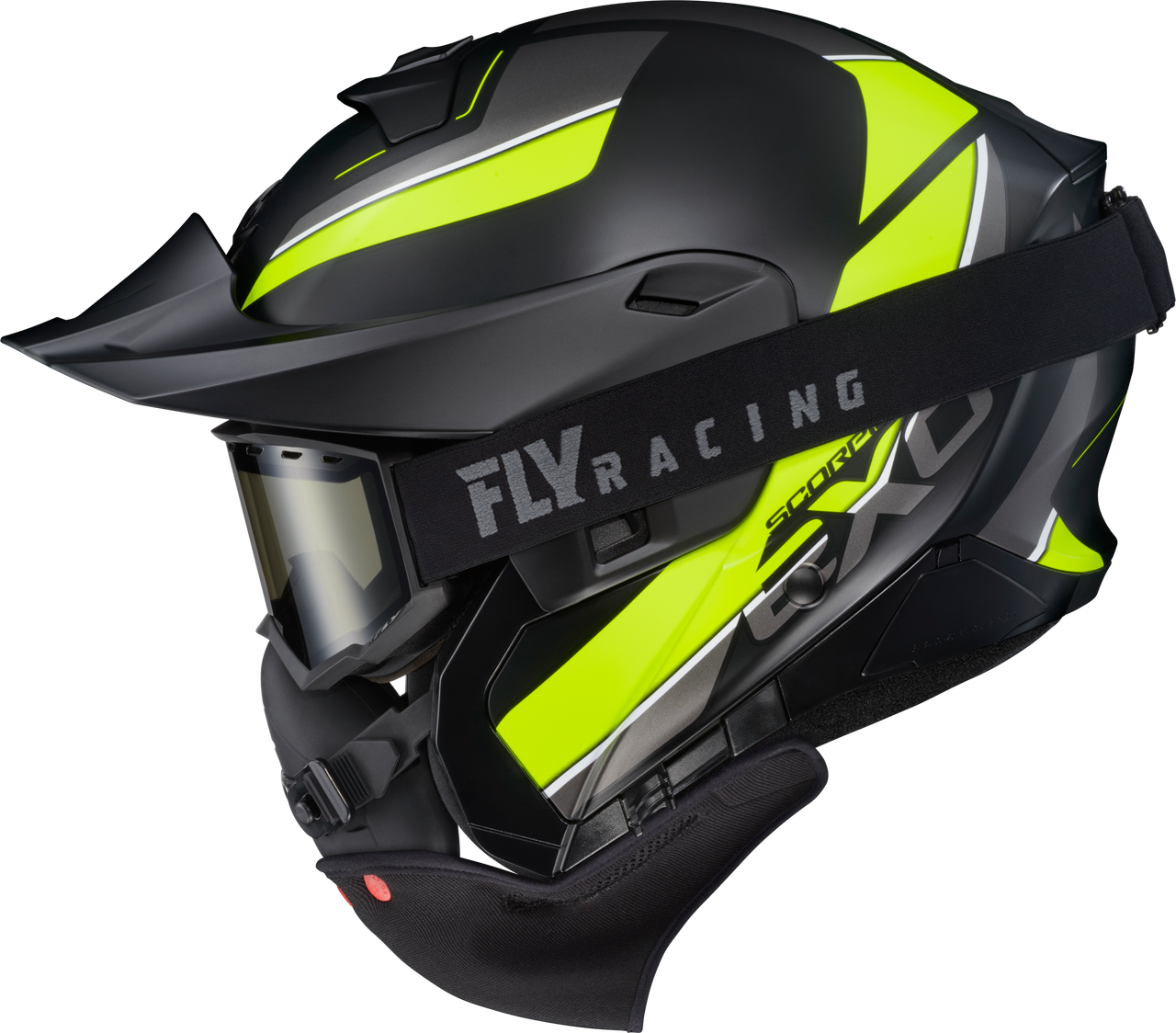 Scorpion EXO #93-1035-EC - Exo-gt930 Cold Weather Helmet Modulus Hi-vis LG (electric)