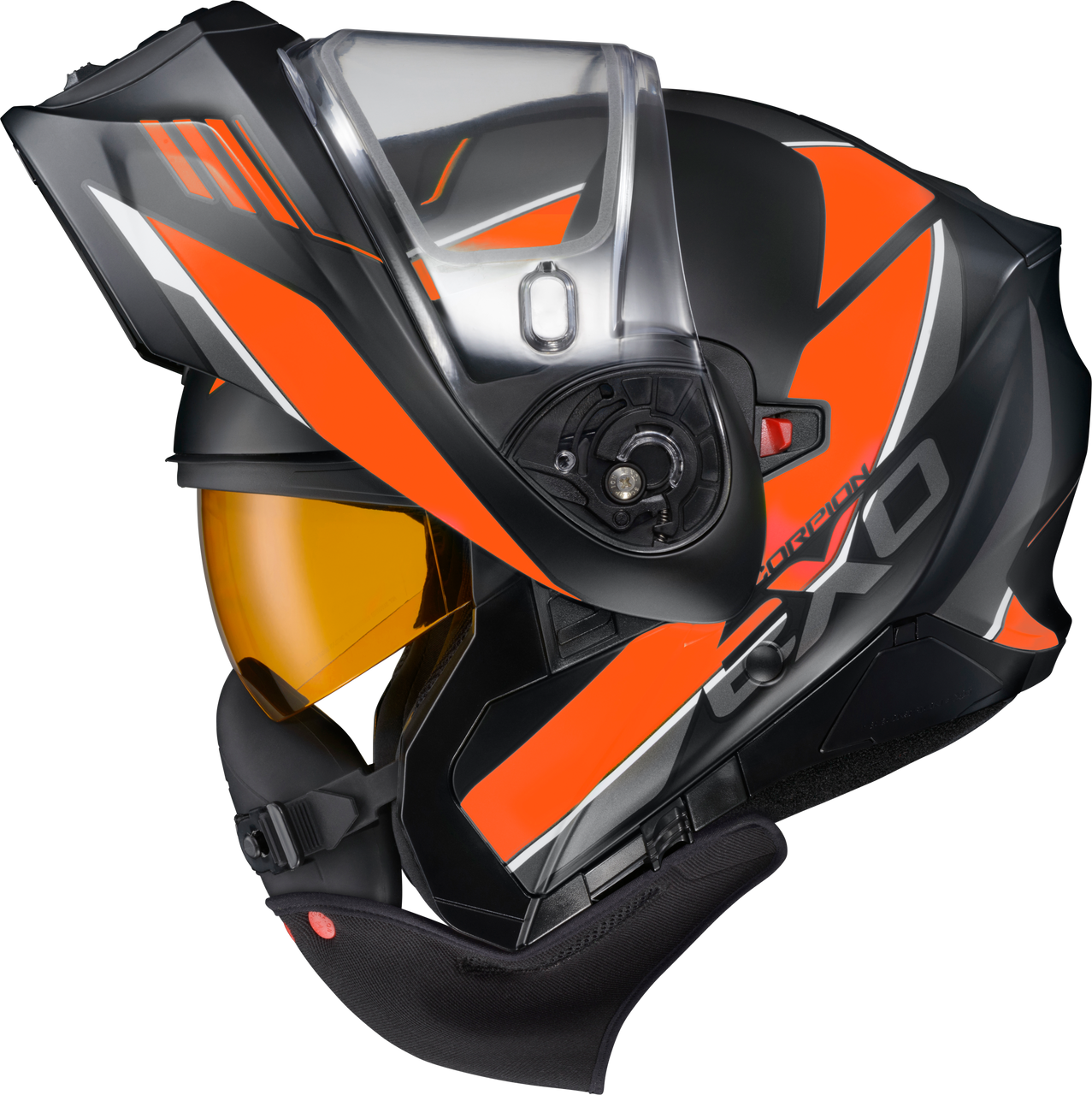 Scorpion EXO #93-1043-EC - Exo-gt930 Cold Weather Helmet Modulus Orange SM (electric)