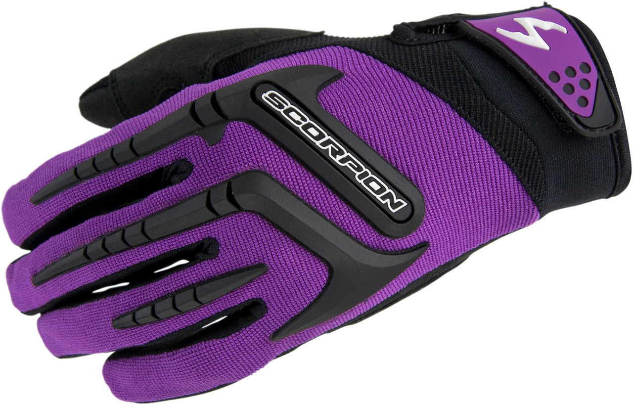 Scorpion EXO #G53-864 - Women's Skrub Gloves Purple MD