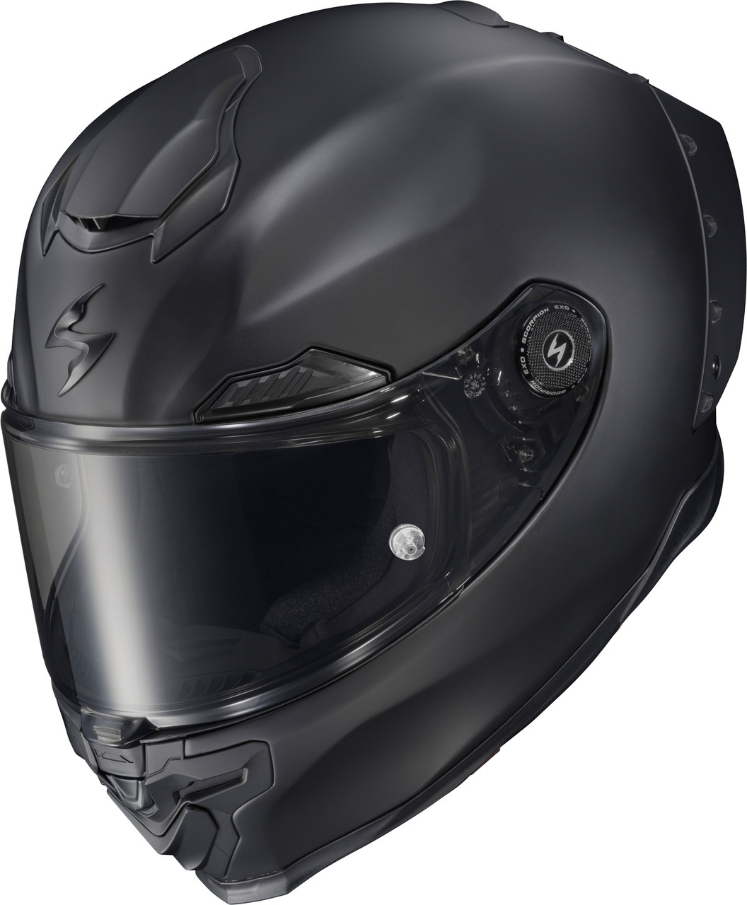 Scorpion EXO #WAR-3103 - Apex Exo-warp Full Face Helmet Matte Black SM