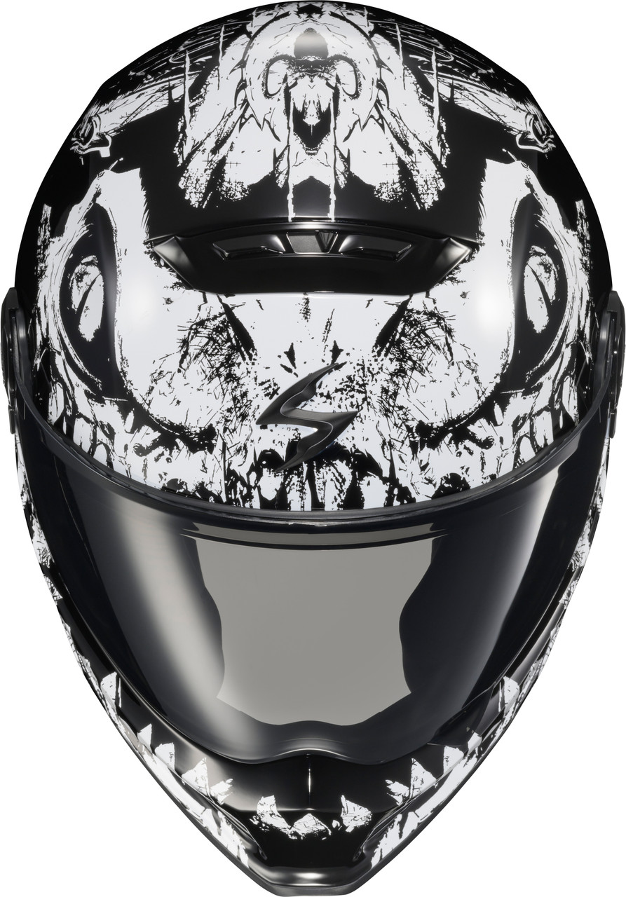Scorpion EXO #CFX-2307 - Covert FX Full Face Helmet Caiman Gloss Black 2X