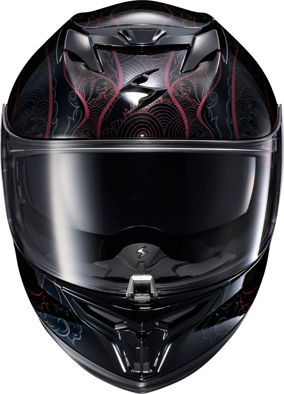 Scorpion EXO #T52-2324 - Exo-t520 Helmet Nama-shimi Black/Chameleon MD