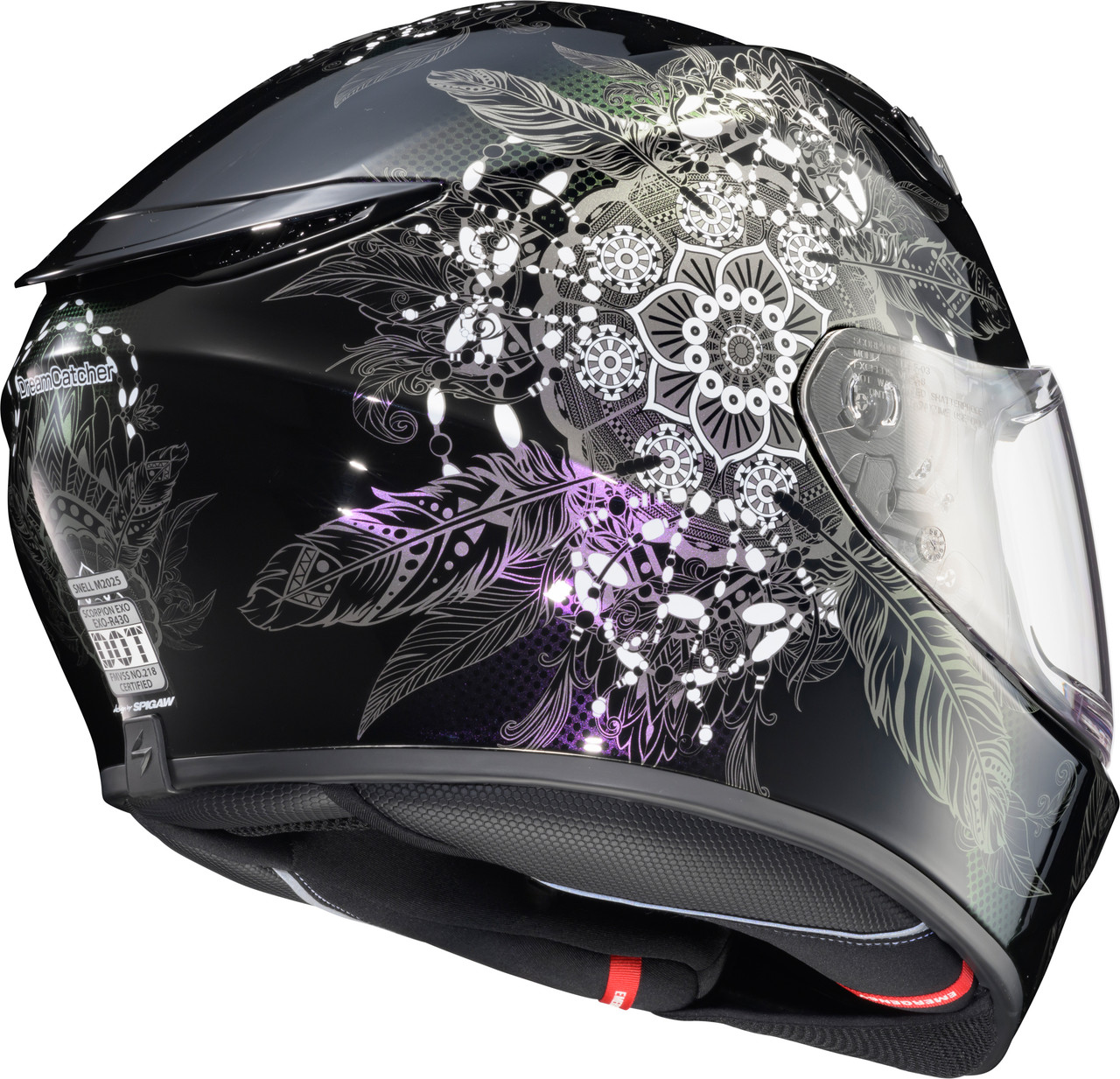 Scorpion EXO #43-4132 - Exo-r430 Full Face Helmet Manitou Black XS