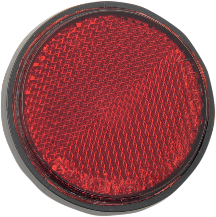 Reflector - 5mm Stud - Red