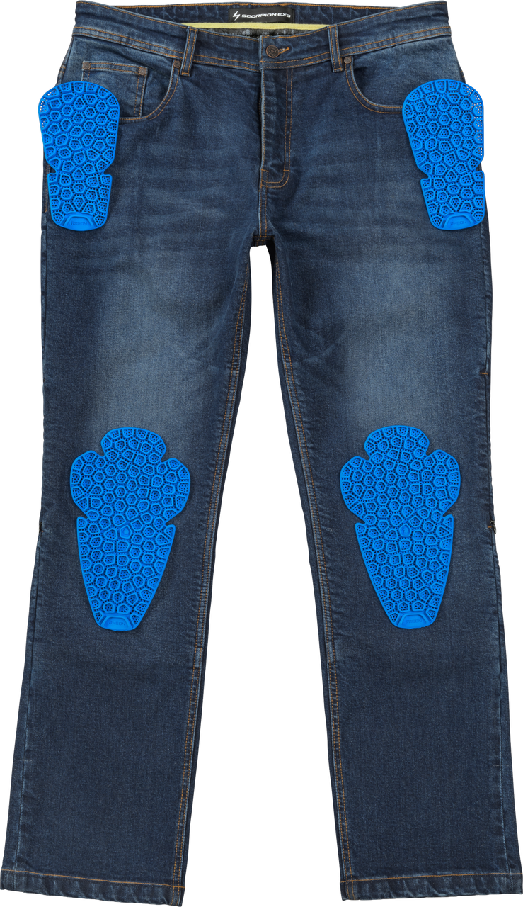 Scorpion EXO #5402-32 - Covert II CE Jeans Size 32 Wash BLU