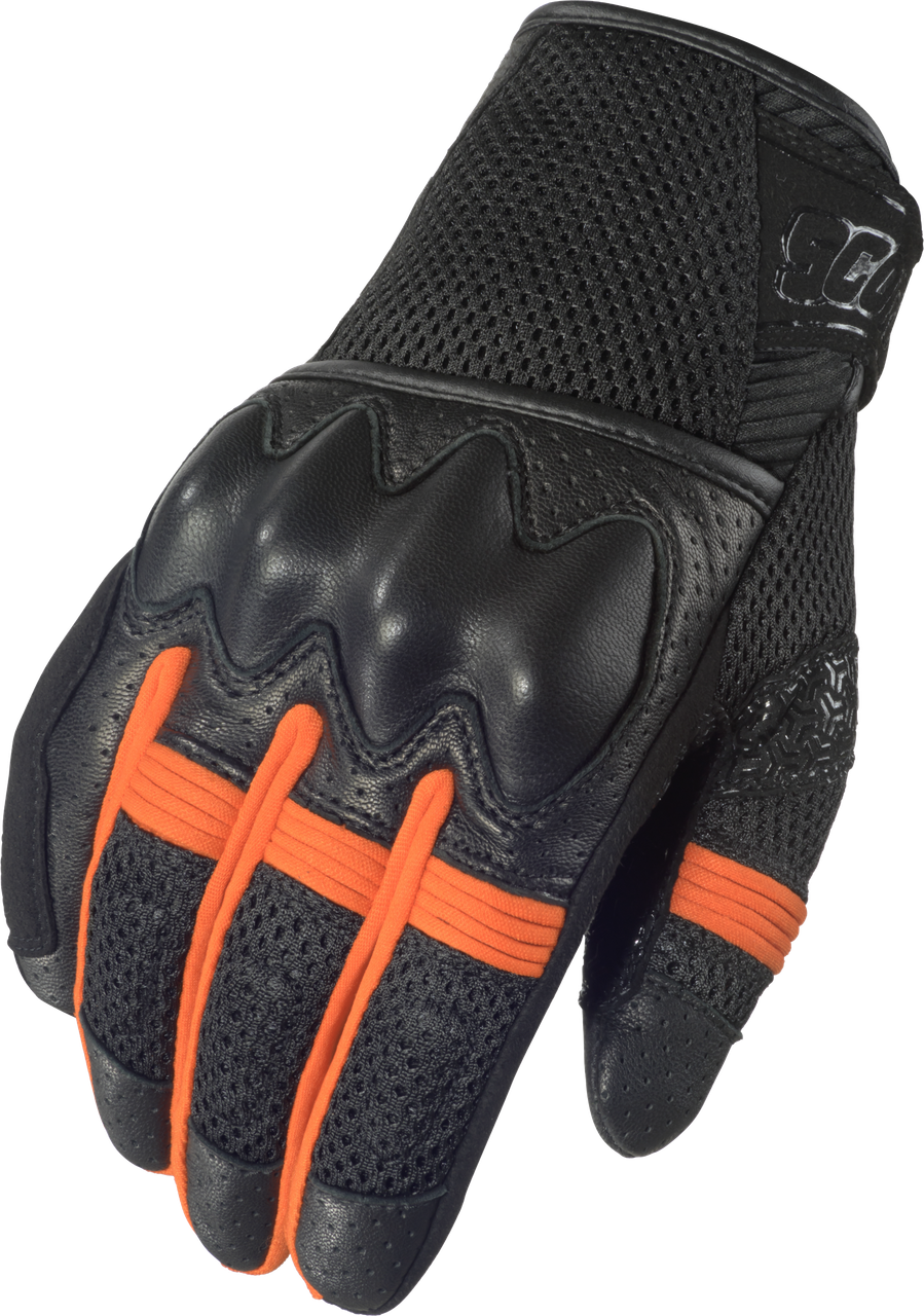 Scorpion EXO #G67-965 - Cool Hand PRO Gloves Black/Orange LG